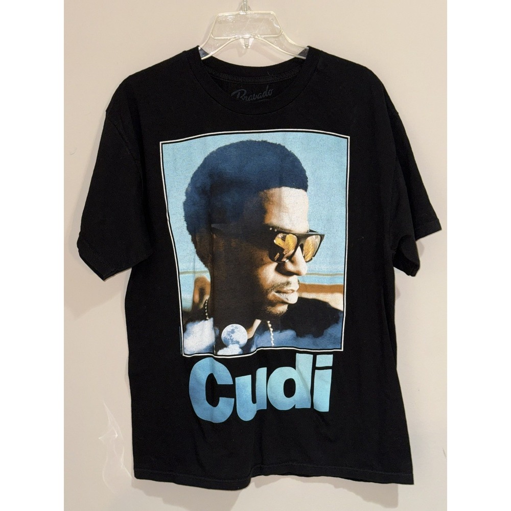 2013 Kid Cudi Indicud T Shirt Mens Large Black Album Graphic Hip Hop Streetwear